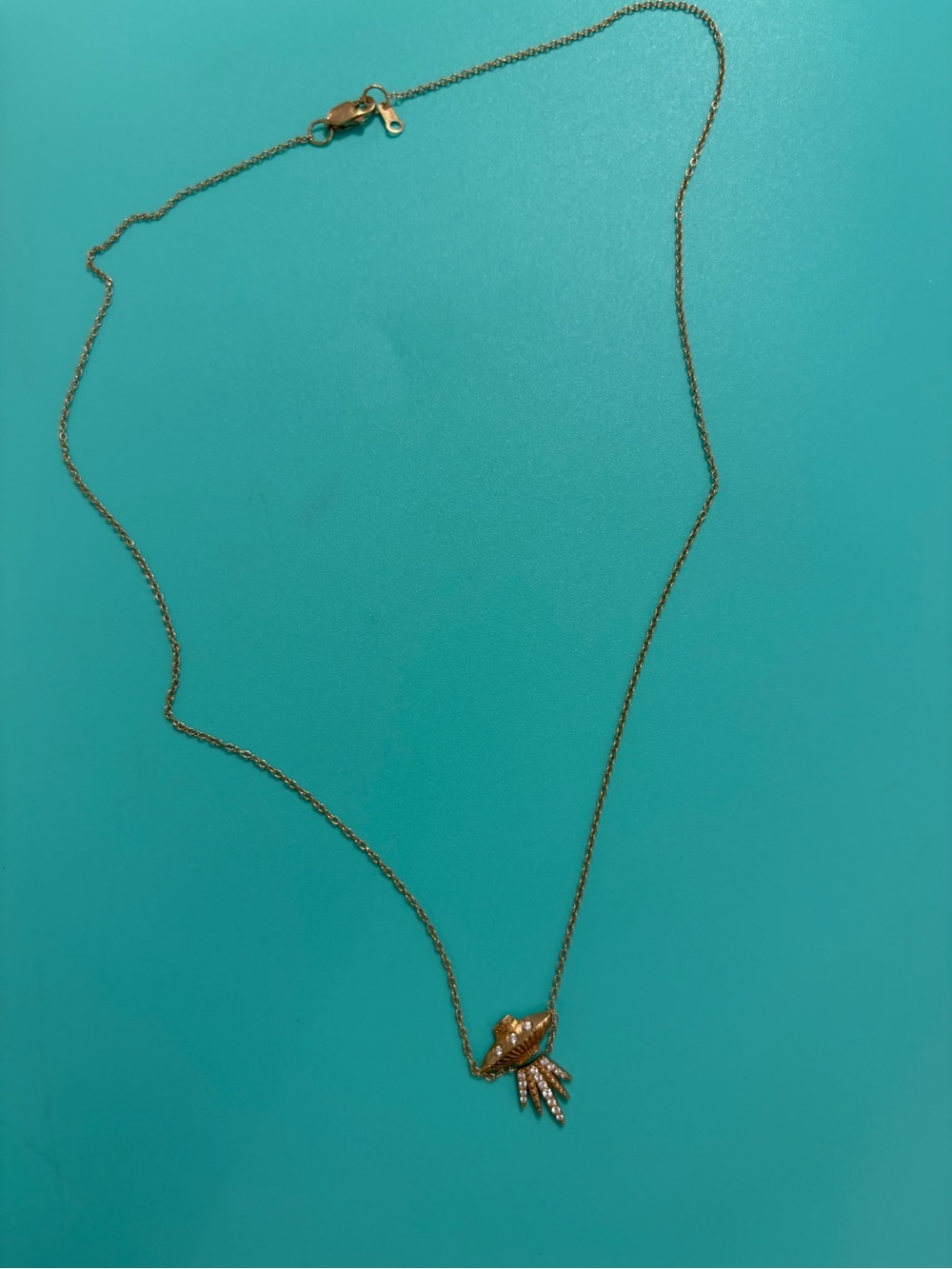 Sofia Zakia Tender Abduction UFO Diamond Necklace - Picture 7 of 7